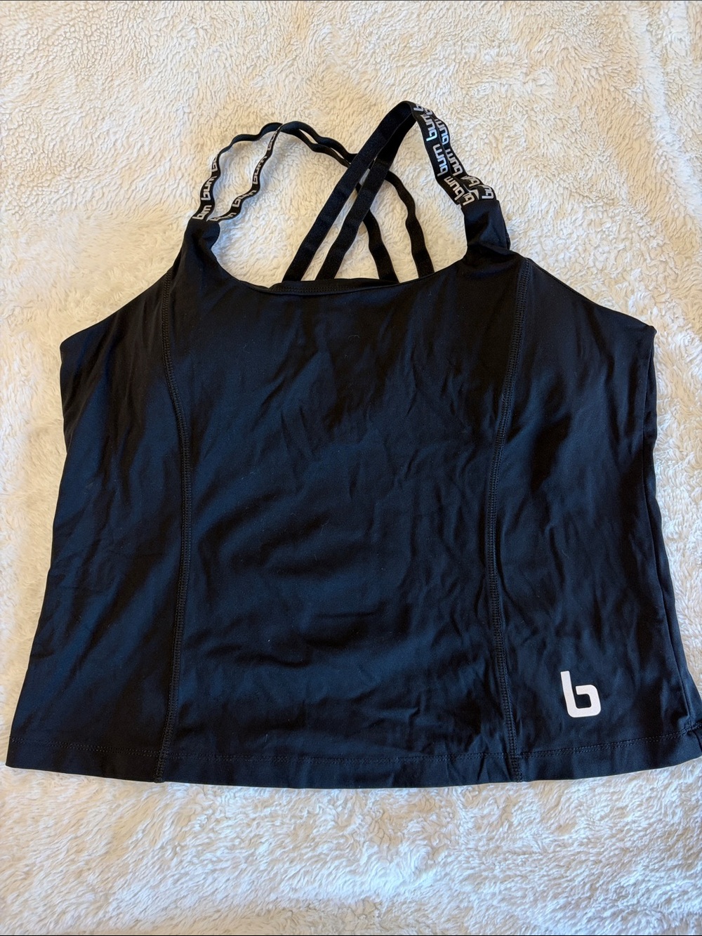 EUC Burn Bootcamp full length athletic tanktop